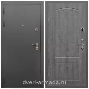 Правые входные двери, Дверь входная Армада Гарант / МДФ 6 мм ФЛ-138 Дуб Филадельфия графит