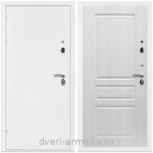 Современные входные двери, Дверь входная Армада Оптима Белая шагрень / МДФ 16 мм ФЛ-243 Дуб белёный