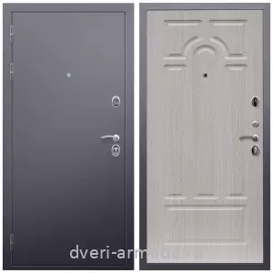 Входные двери Верона, Дверь входная Армада Люкс Антик серебро / МДФ 16 мм ФЛ-58 Дуб белёный