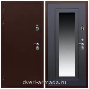 Одностворчатые входные двери, Дверь входная железная Армада Люкс Антик медь / МДФ 16 мм ФЛЗ-120 Венге в квартиру с повышенной прочностью