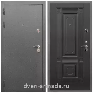 Хиты продаж, Дверь входная Армада Оптима Антик серебро / МДФ 16 мм ФЛ-2 Венге