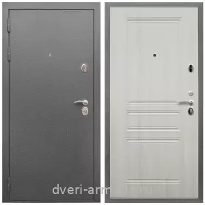 Заводские входные двери, Дверь входная Армада Оптима Антик серебро / МДФ 6 мм ФЛ-243 Лиственница беж