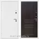 Дверь входная Армада Оптима Белая шагрень / МДФ 6 мм ФЛ-243 Эковенге