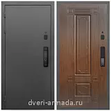 Умная входная смарт-дверь Армада Гарант Kaadas K9/ МДФ 16 мм ФЛ-2 Мореная береза